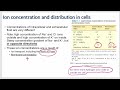 Cell physiology intro, diffusion, osmosis, and electrolyte balance - Costanzo - Ch1