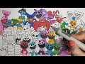 🌈Poppy Playtime Chapter 3 Coloring Pages/How To color ALL BOSSES and MONSTERS from All Chapters/🎼NCS