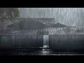 Rainstorm and thunder to make you fall asleep in 5 minutes/The metal roof  you've been looking for