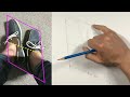 Drawing Lesson: How to Use the Envelope Method to Draw Your Shoes