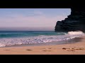 Soothing ocean waves for deep sleep / relaxation / study | Ocean waves crashing on a beach - 4K UHD