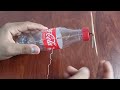 How to make a simple fan from a plastic bottle