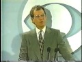 David Letterman Press Conference, January 14, 1993, Raw Footage