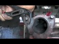 Removing broken exhaust studs