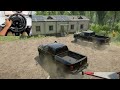Dodge RAM 3500 | Trailer Recovery | SnowRunner | Thrustmaster T300RS gameplay