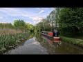 4K - Relaxing Canal Narrowboat Journey - Trent and Mersey Cheshire - Slow TV - ASMR (With chapters)