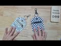 EP247 : DIY Mini Wallet Keychain | Easy Sewing Tutorial