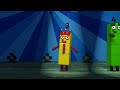 2d and 3d Numberblocks Compared! | Learn shapes & learn to count |@Numberblocks