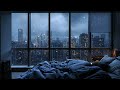 Immerse yourself in the Rain at Night: Jazz Music for a Cozy Bedroom