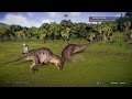 Jurassic World Evolution 2 - Giganotosaurus vs Acrocanthosaurus