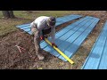 How to build a pole barn Part 2 | Installing roof and wall metal How to keep metal roofing square!