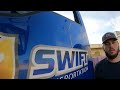 800 mile load to Colorado | Swift Transportation | Trucker life