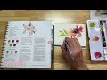 REVIEW: Modern Watercolor Botanicals by Sarah Simon, The Mint Gardener