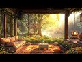 🍃 Morning Delight: Smooth Piano Jazz Music on a Cozy Porch by Lakeside for Good Mood