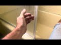 Stopper strip/shower door seal