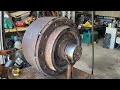Trencher Wheel Repair