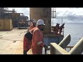 Whales Feeding next to Bass Strait Oil Rig(Language Warning)