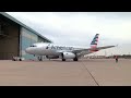 Time-lapse of US Airways aircraft painted in new American Airlines livery