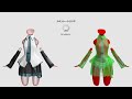 Miku-san's Skirt (Blender Cloth Simulation)