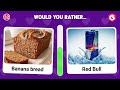 Would You Rather...? HOT or COLD Food Edition 🥵🥶