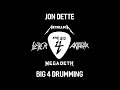 METALLICA  FIGHT FIRE WITH FIRE- DRUM COVER by JON DETTE (Drummer for SLAYER, ANTHRAX, TESTAMENT)