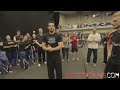 Martial Arts Show UK Seminar Scott Adkins & Ginger Ninja Trickster