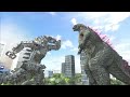 Godzilla X Kong :The epic Godzilla 2024 evolved form! - Animal Revolt Battle Simulator