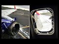 #WN1380 Southwest Engine Explodes in midair and a Window Breaks!
