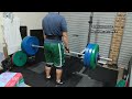 Vlog - Sumo Deadlift PR 170kg 373lbs x5, Romanian deadlift 125kg 275lbs x8