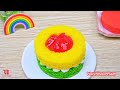 Tiny Rainbow Kitkat Chocolate Cake🌈1000+ Miniature Rainbow Cake Recipe🌞Best Of Rainbow Cake Ideas