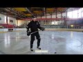 20. Forward: double step crossover w/the puck + wiggle your hips for few steps #hockeyskills