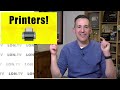 Printer Buying Guide! Ink vs. Laser / Tank vs. Subscription and More!