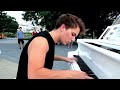 TIME - HANS ZIMMER STREET PIANO PERFORMANCE