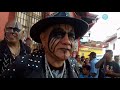 Los Super caracoles realizaron su famoso baile callejero de cumbia