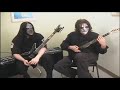 (SLIPKNOT) Jim Root & Mick Thomson playing guitar 2004 DUO