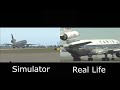 VARIG MD 11 Taking off on JFK (X-Plane 11 Simulator vs Real Life)