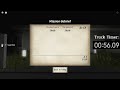 ROBLOX Blair - FASTEST Solo Speedrun EVER - Ghost Only, 56 Seconds