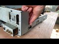 DENON Amplifier Japanese old broken Restoration - Restore old electronic audio amplifier