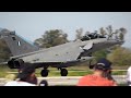 Spectacular Mass Take-offs Iniochos 2024 F-4 Phantom Rafale F-16s and Typhoon's  Fast Jets