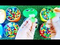 Satisfying Video | Unpacking 5 M&M'S and Skittles with Candy ASMR