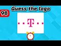 Guess the Logo in 3 Seconds || Can You Guess 101 Famous Logos? || Logo Quiz 2024