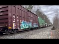 CSX M426 Chase Through Maine - New Gloucester to Monmouth 4-23-2023