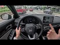 2025 Honda Civic HYBRID - First Drive With 200hp + 50MPG (POV Binaural Audio)