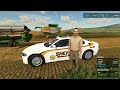 SHERIFF PULLS OVER FARMER FOR DRIVING COMBINE DOWN ROAD! (ROLEPLAY) | FS22