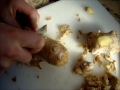 How to peel ginger root - Homeschooling lessons