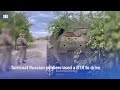 Ukrainian border guards fight Russians in first battle of surprise Kharkiv offensive