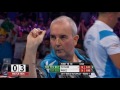 Gerwyn Price Blind 180 Against Phil Taylor -  Scores 55 With One Dart?