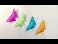 Very easy butterfly in only 2 min | Easy origami paper butterfly craft | paper craft for school |DIY