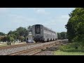 Amtrak P42DC 58 Leads Sow Northbound Texas Eagle 22 Train In Buda, Texas