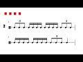 Rhythm Exercises - 8th note Triplets vs 16th notes 🥁